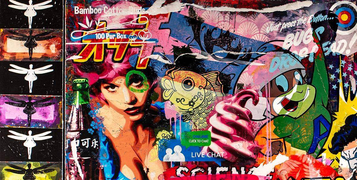 Swarm - Edition by artist Lhouette - Wyecliffe Galleries