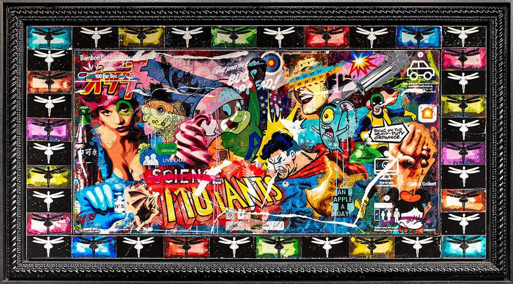 Swarm - Edition by artist Lhouette - Wyecliffe Galleries