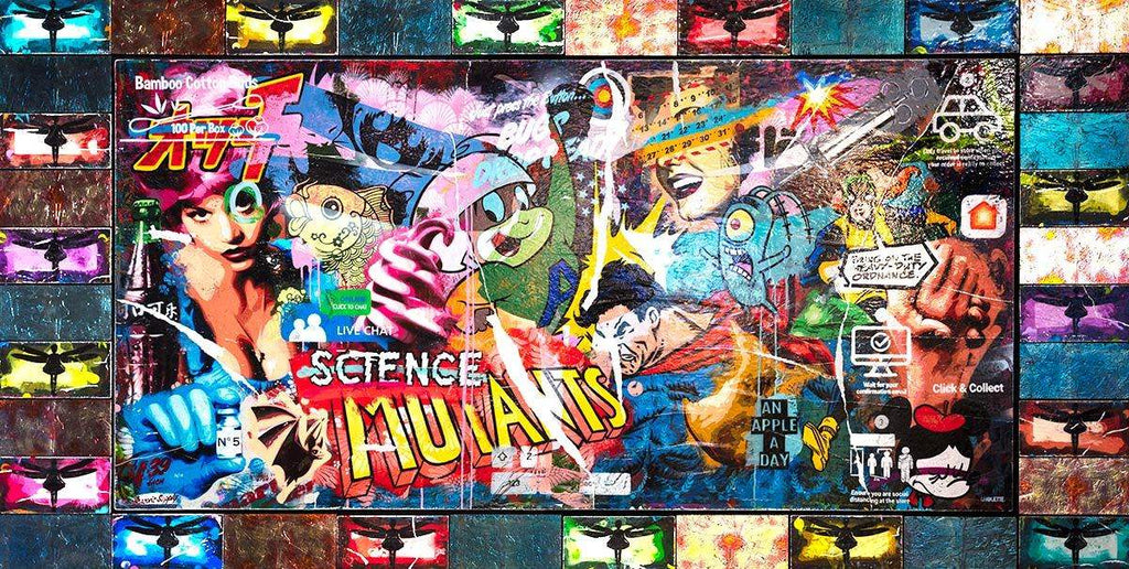 Swarm - Deluxe XL Edition 10 - SOLD by artist Lhouette - Wyecliffe Galleries