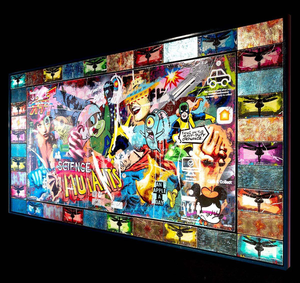 Swarm - Deluxe XL Edition 10 - SOLD by artist Lhouette - Wyecliffe Galleries