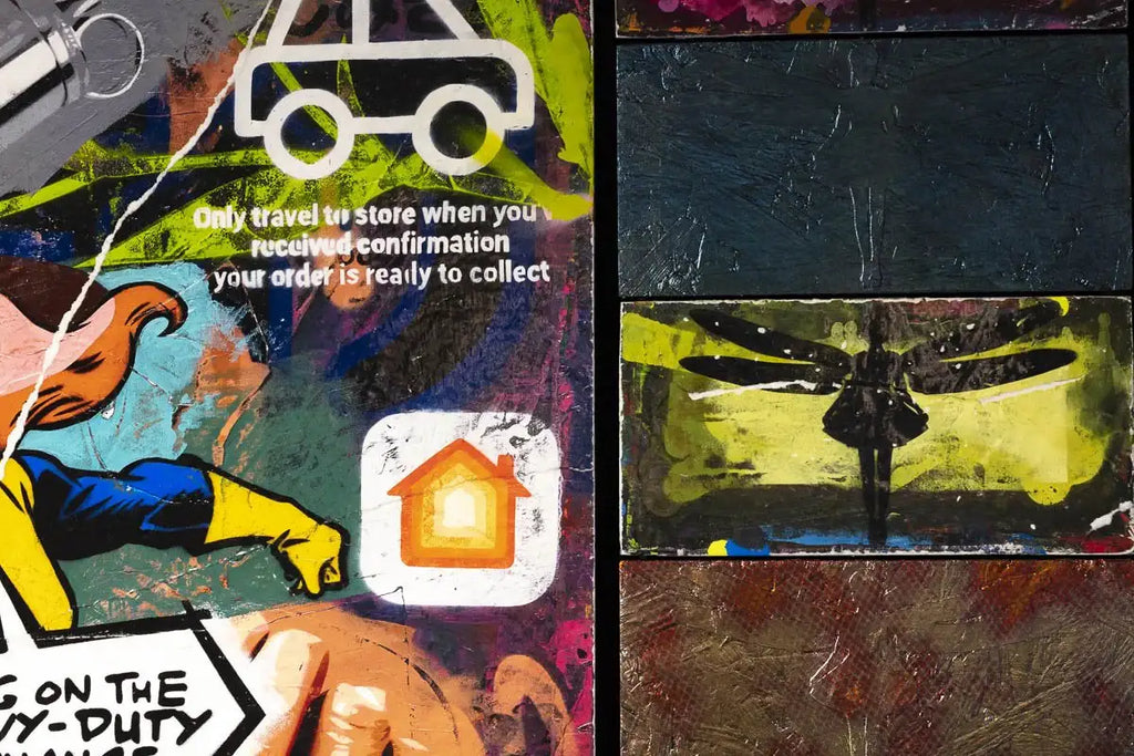 Swarm - Deluxe XL Edition 10 - SOLD by artist Lhouette - Wyecliffe Galleries