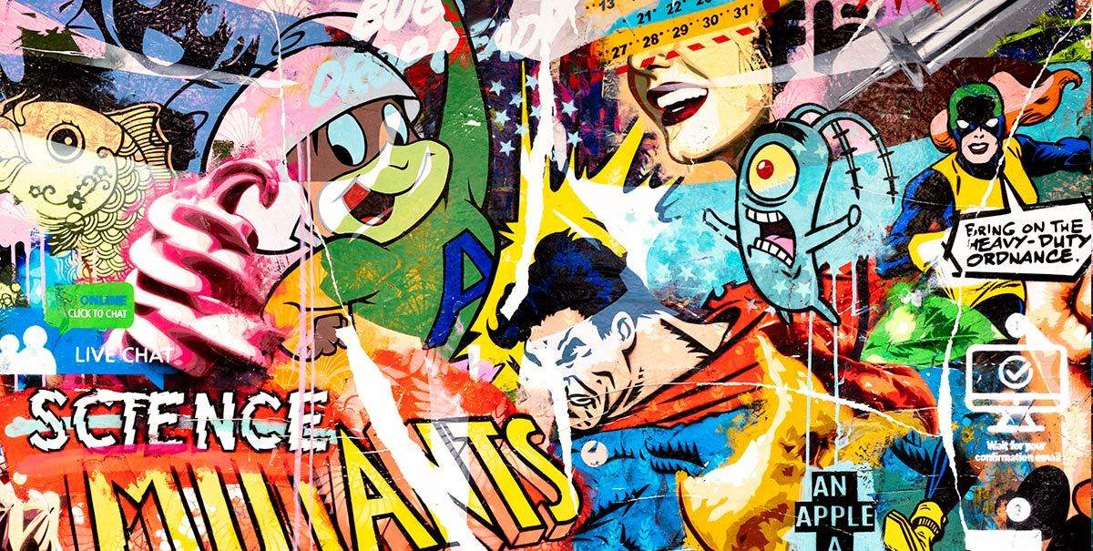 Swarm - Deluxe XL Edition 10 - SOLD by artist Lhouette - Wyecliffe Galleries