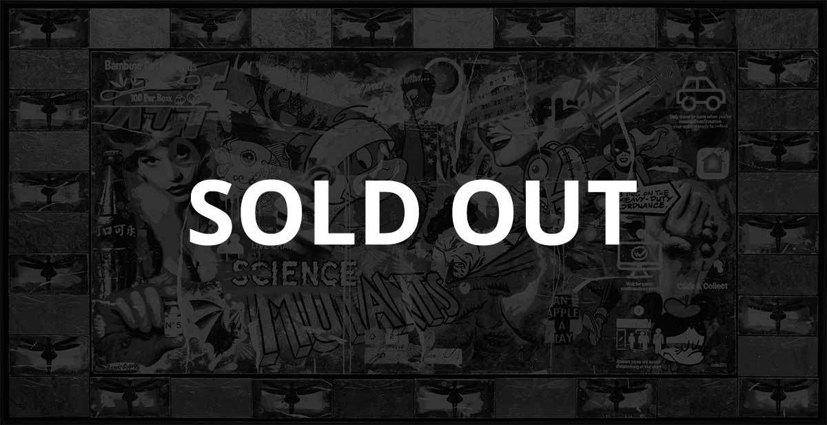 Swarm - Deluxe XL Edition 2 - SOLD by artist Lhouette - Wyecliffe Galleries