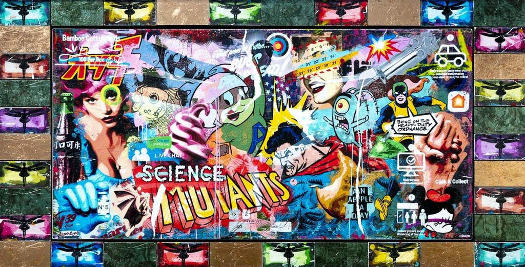 Swarm - Deluxe XL Edition 6 -SOLD by artist Lhouette - Wyecliffe Galleries