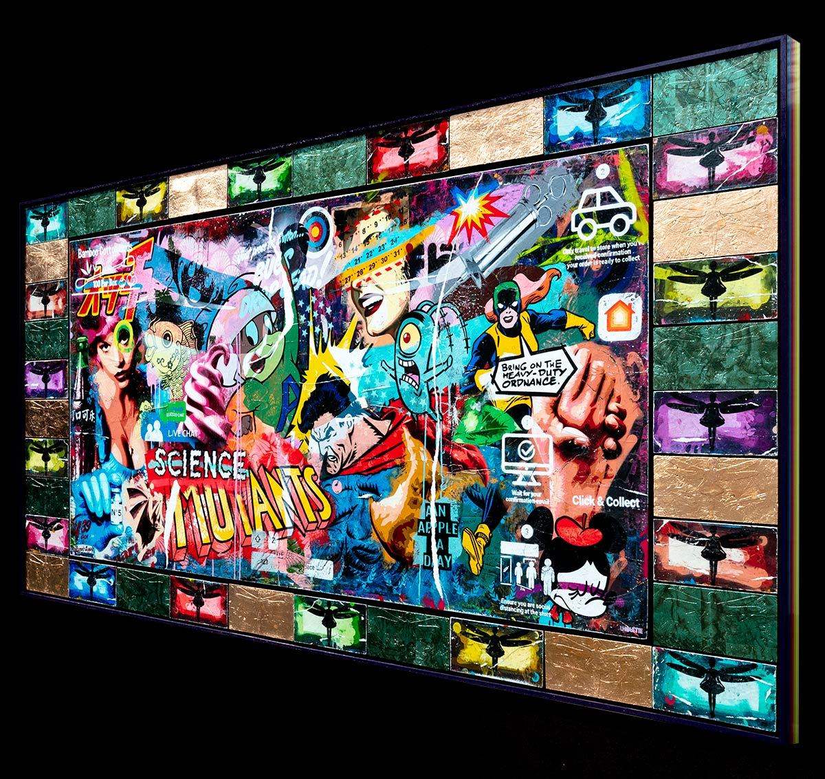 Swarm - Deluxe XL Edition 6 -SOLD by artist Lhouette - Wyecliffe Galleries