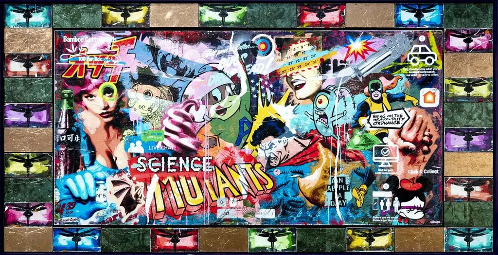 Swarm - Deluxe XL Edition 6 -SOLD by artist Lhouette - Wyecliffe Galleries