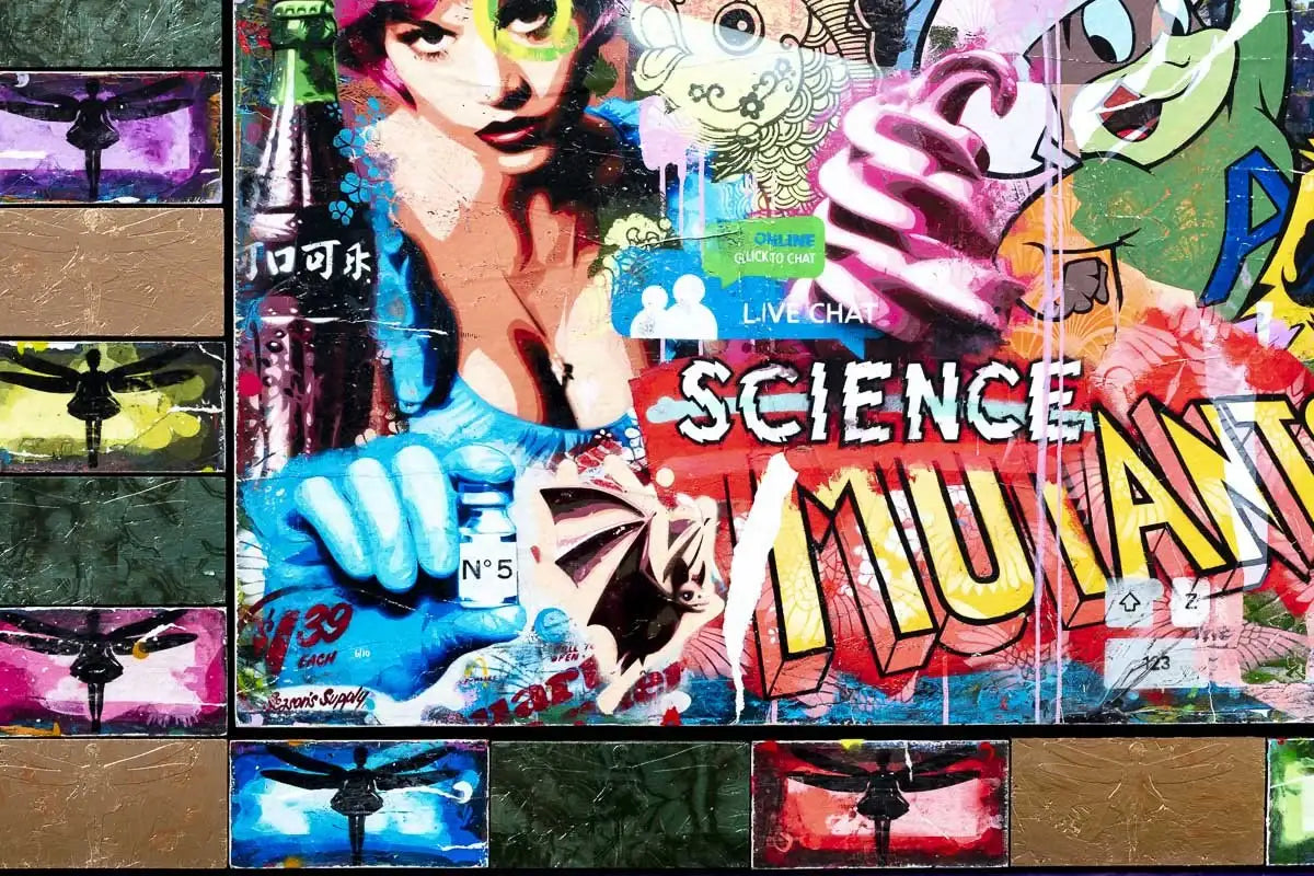 Swarm - Deluxe XL Edition 6 -SOLD by artist Lhouette - Wyecliffe Galleries