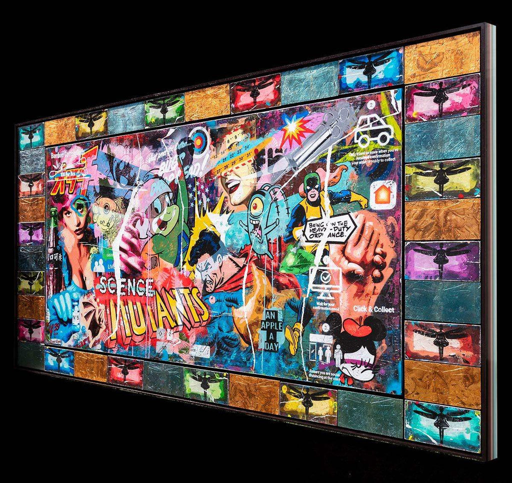 Swarm - Deluxe XL Edition 8 - SOLD by artist Lhouette - Wyecliffe Galleries