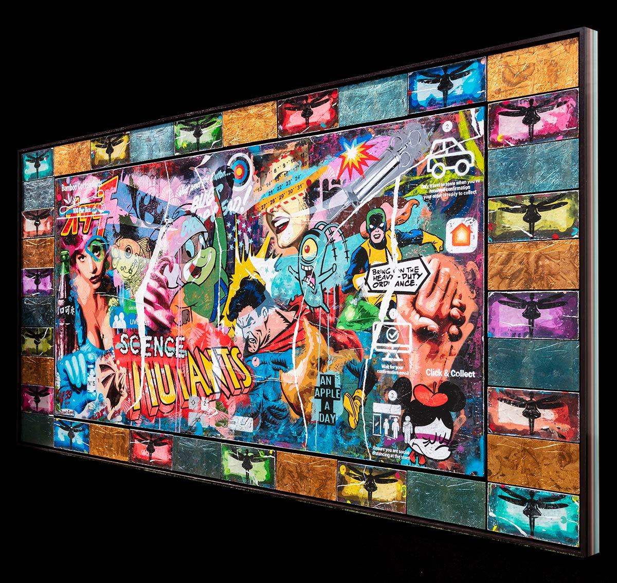 Swarm - Deluxe XL Edition 8 - SOLD by artist Lhouette - Wyecliffe Galleries