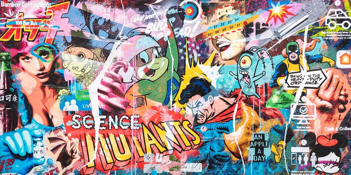 Swarm - Deluxe XL Edition 8 - SOLD by artist Lhouette - Wyecliffe Galleries