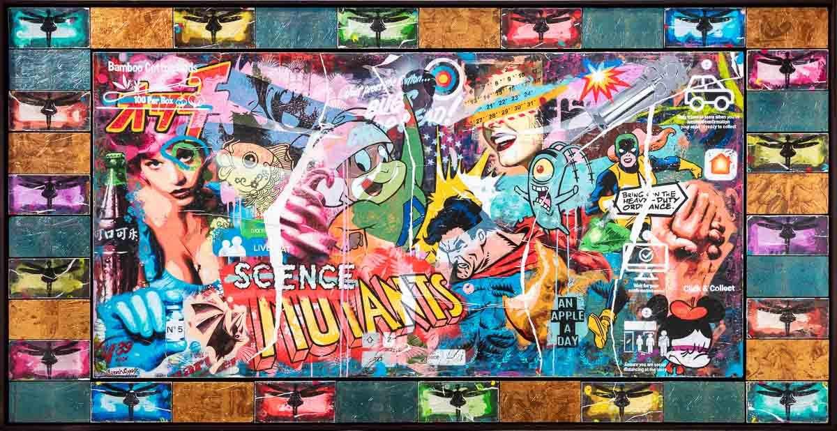 Swarm - Deluxe XL Edition 8 - SOLD by artist Lhouette - Wyecliffe Galleries