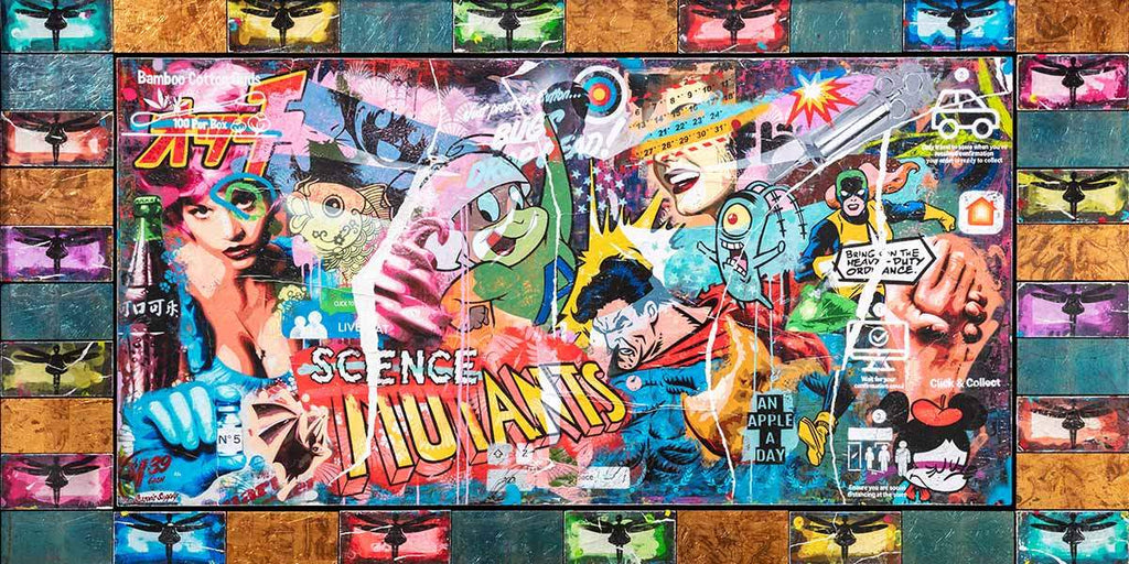 Swarm - Deluxe XL Edition 8 - SOLD by artist Lhouette - Wyecliffe Galleries