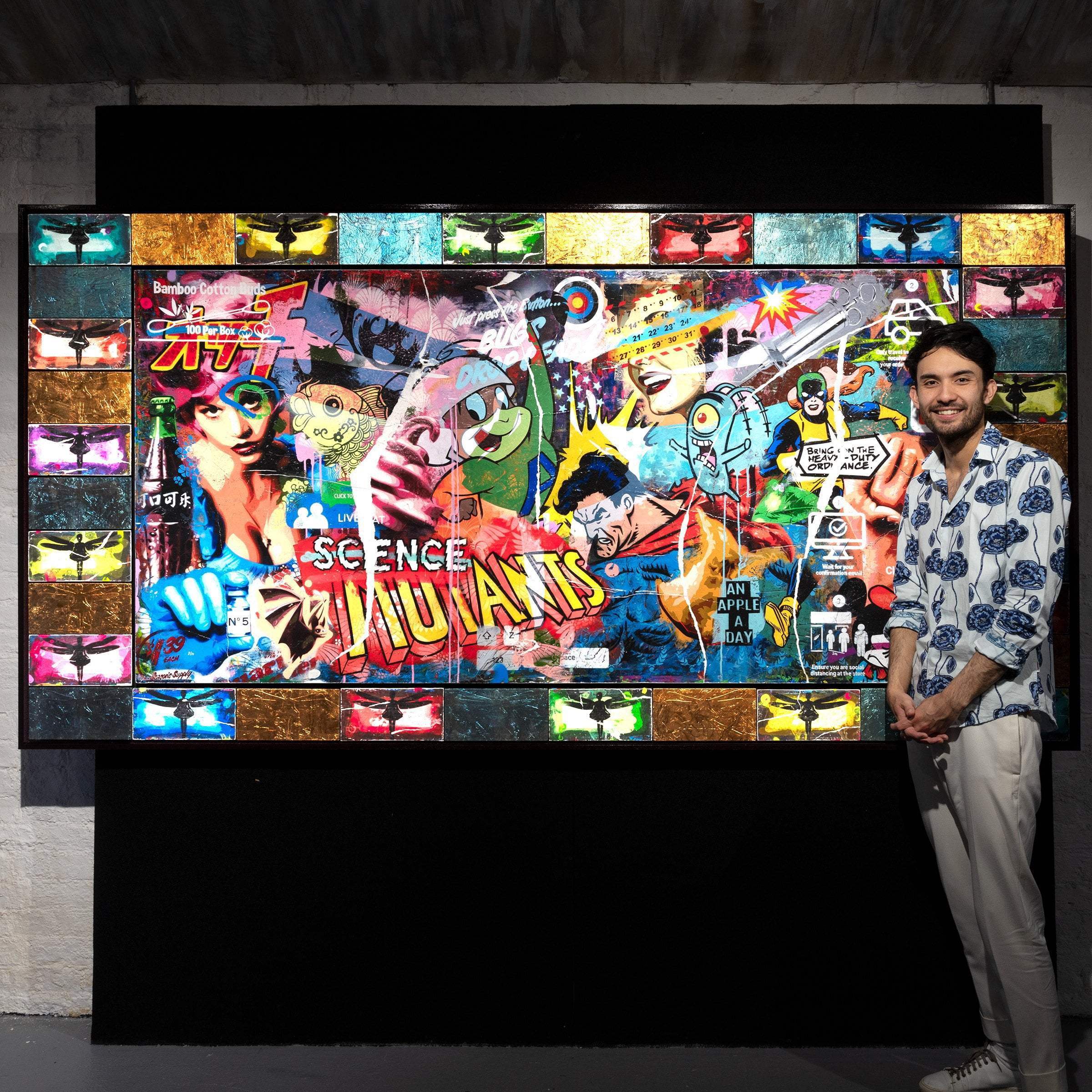 Swarm - Deluxe XL Edition 8 - SOLD by artist Lhouette - Wyecliffe Galleries