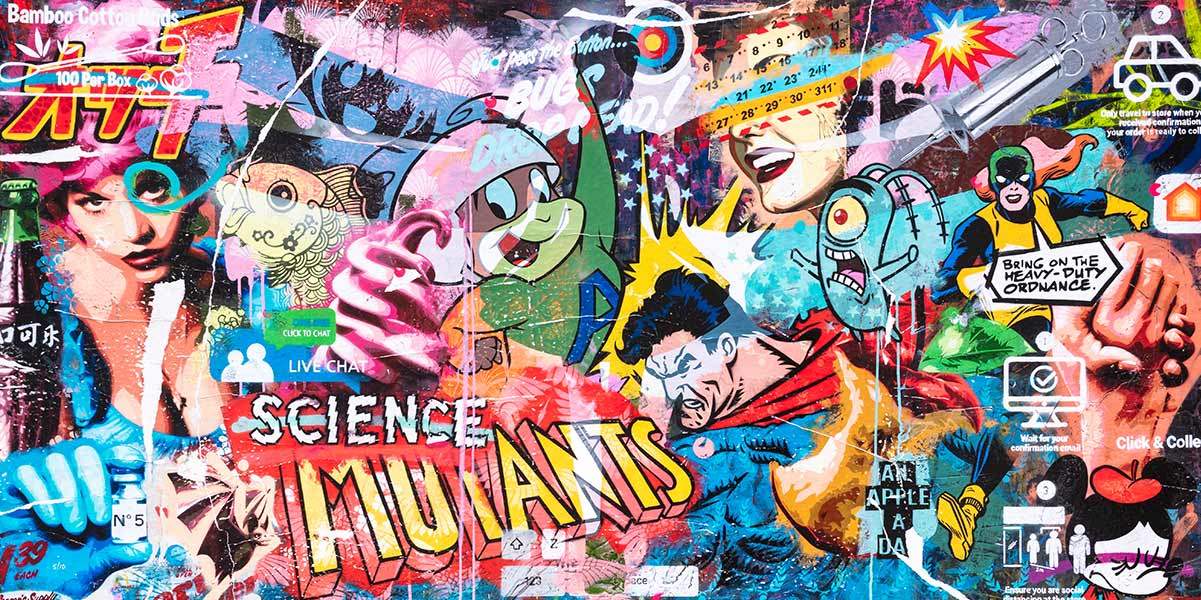 Swarm - Deluxe XL Edition 5 - SOLD by artist Lhouette - Wyecliffe Galleries