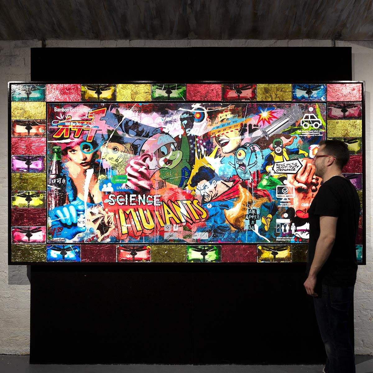 Swarm - Deluxe XL Edition 5 - SOLD by artist Lhouette - Wyecliffe Galleries