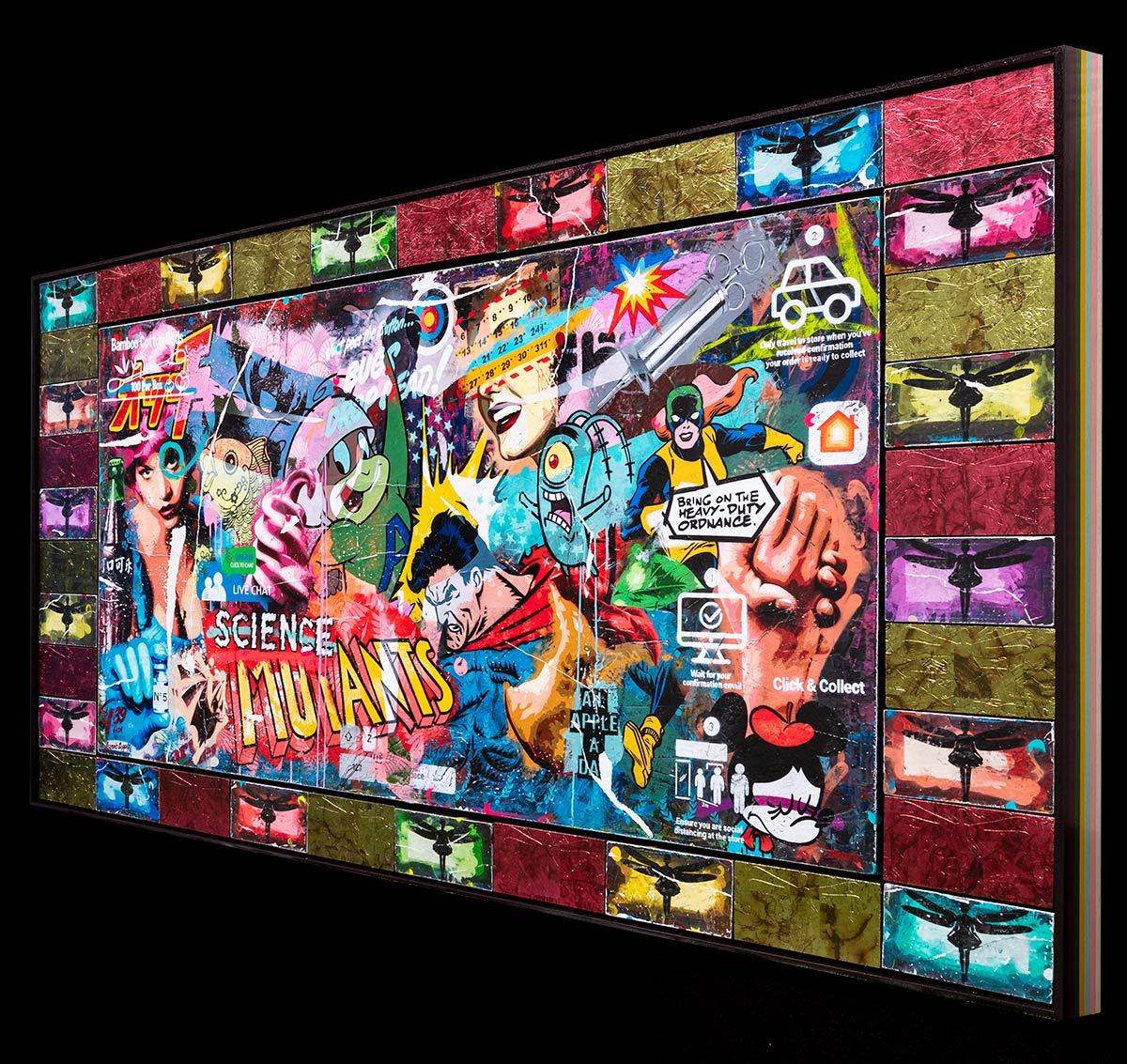 Swarm - Deluxe XL Edition 5 - SOLD by artist Lhouette - Wyecliffe Galleries