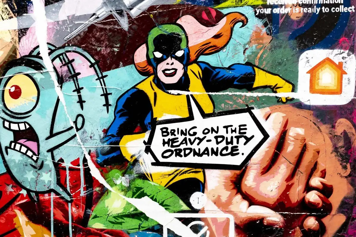 Swarm - Deluxe XL Edition 7 - SOLD by artist Lhouette - Wyecliffe Galleries