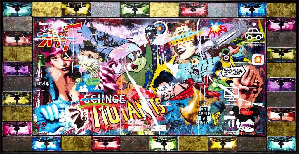 Swarm - Deluxe XL Edition 7 - SOLD by artist Lhouette - Wyecliffe Galleries