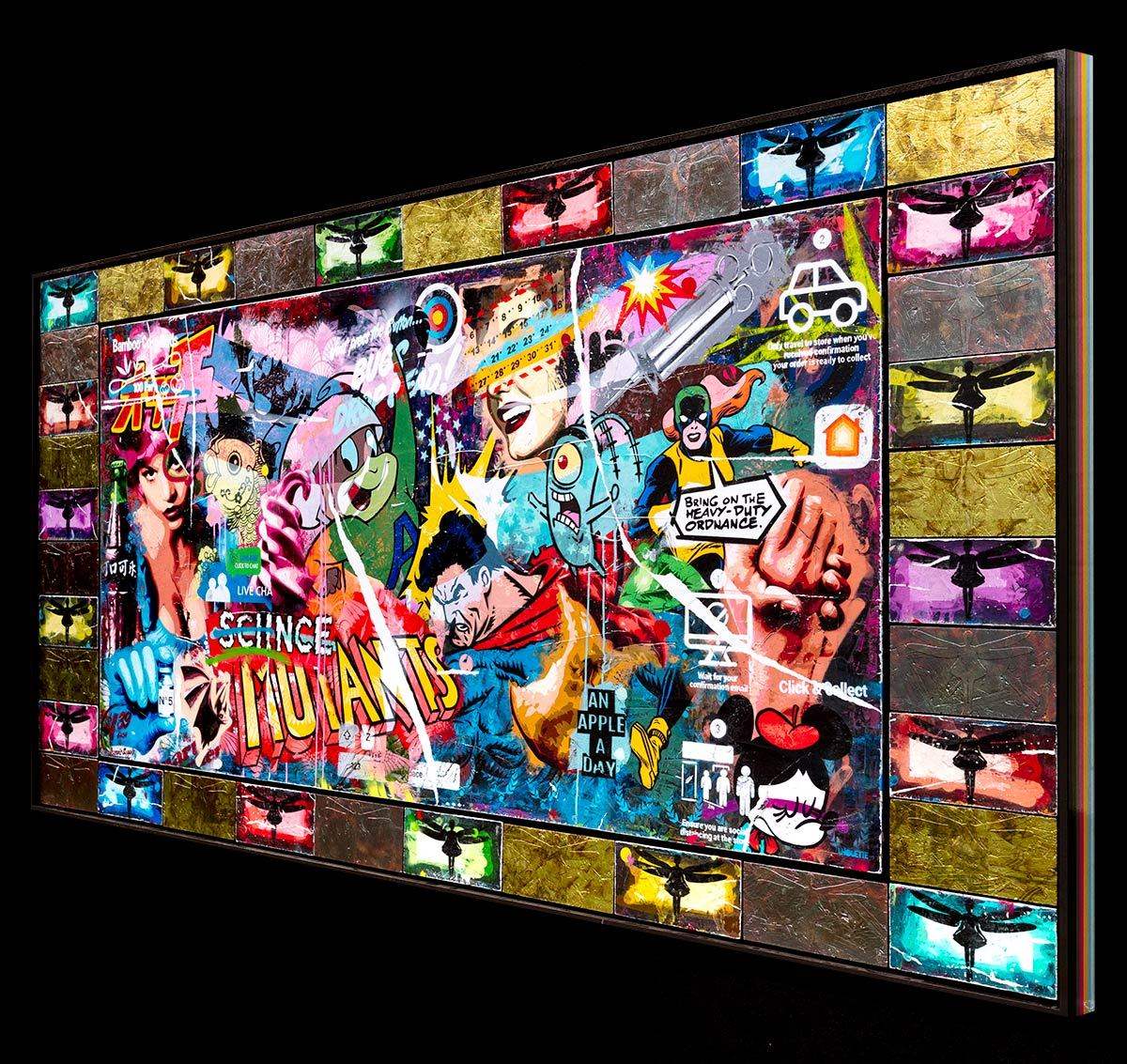 Swarm - Deluxe XL Edition 7 - SOLD by artist Lhouette - Wyecliffe Galleries