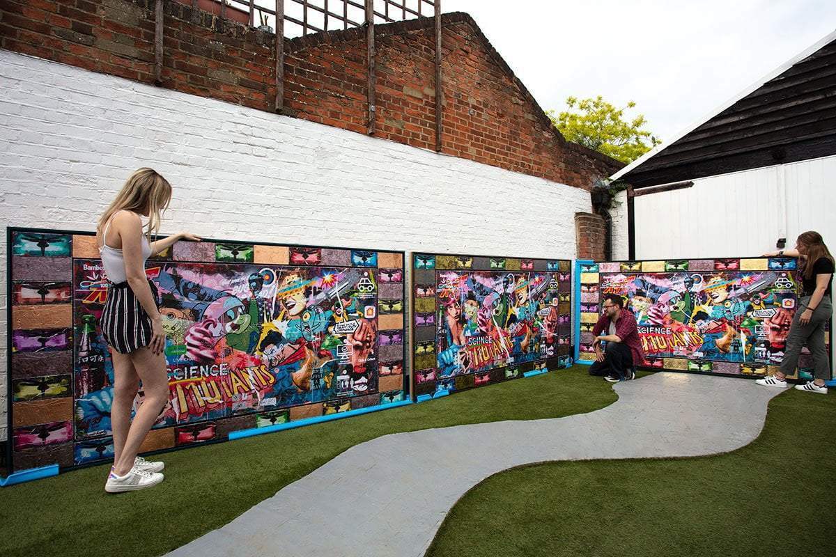 Swarm - Deluxe XL Edition 7 - SOLD by artist Lhouette - Wyecliffe Galleries