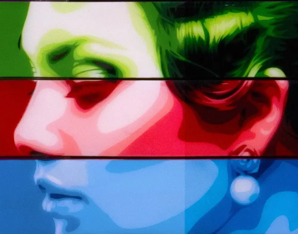 The Game - Video Heaven - Original - SOLD by artist Lhouette - Wyecliffe Galleries