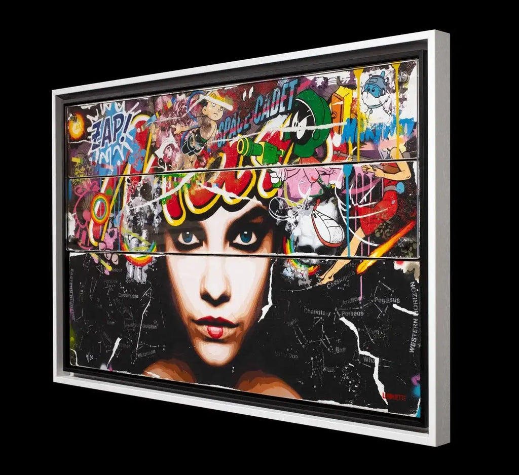 The Girl From Planet 9 - Boutique Edition - Rare Edition - SOLD by artist Lhouette - Wyecliffe Galleries