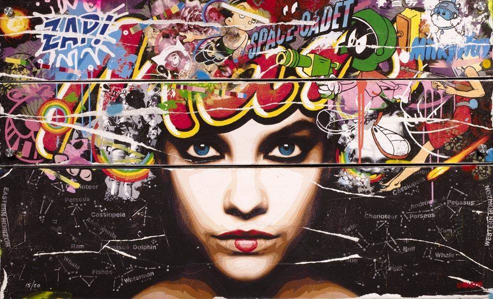 The Girl From Planet 9 - Boutique Edition - Rare Edition - SOLD by artist Lhouette - Wyecliffe Galleries