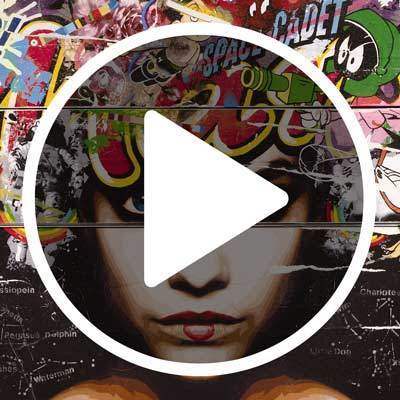 The Girl From Planet 9 - Boutique Edition - Rare Edition - SOLD by artist Lhouette - Wyecliffe Galleries