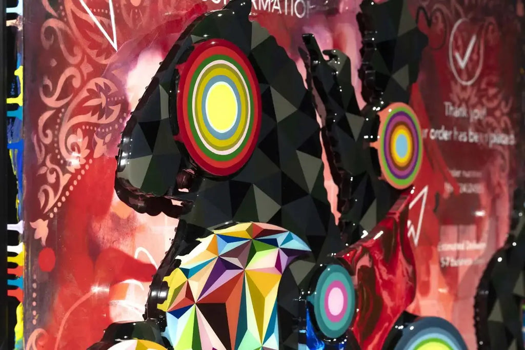 The Hunter King - Original - SOLD by artist Lhouette - Wyecliffe Galleries