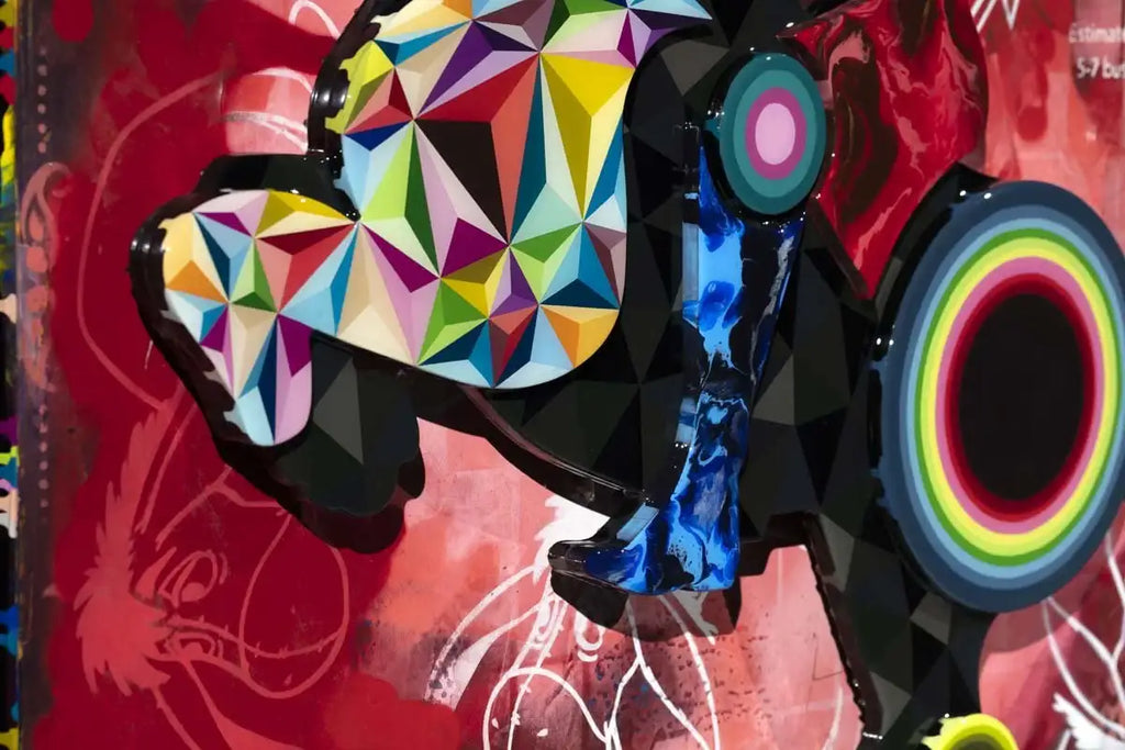 The Hunter King - Original - SOLD by artist Lhouette - Wyecliffe Galleries