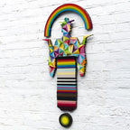 Tokyo Dreaming Geometric Three Part Miniature Wall Sculpture - Original - SOLD by artist Lhouette - Wyecliffe Galleries