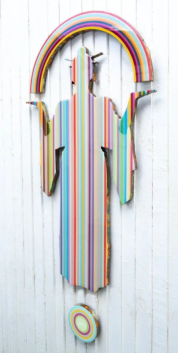 Tokyo Dreaming Medium - Original Wall Sculpture - SOLD by artist Lhouette - Wyecliffe Galleries