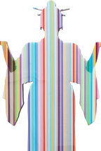 Tokyo Dreaming Medium - Original Wall Sculpture - SOLD by artist Lhouette - Wyecliffe Galleries