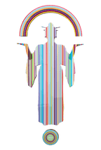 Tokyo Dreaming Medium - Original Wall Sculpture - SOLD by artist Lhouette - Wyecliffe Galleries