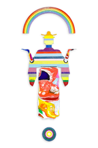 Tokyo Dreaming - Mini Marbled Wall Sculpture - SOLD by artist Lhouette - Wyecliffe Galleries