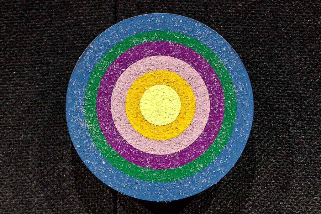 Tokyo Dreaming - Mini Marbled Wall Sculpture - SOLD by artist Lhouette - Wyecliffe Galleries