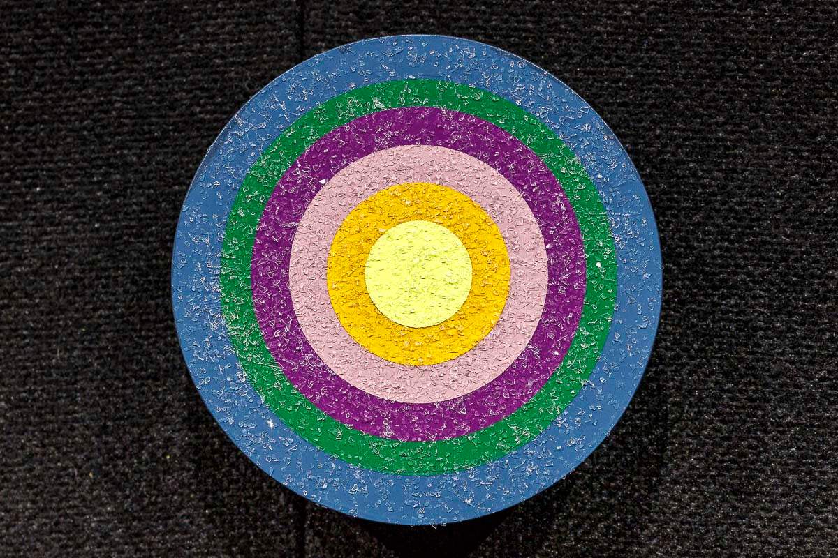 Tokyo Dreaming - Mini Marbled Wall Sculpture - SOLD by artist Lhouette - Wyecliffe Galleries