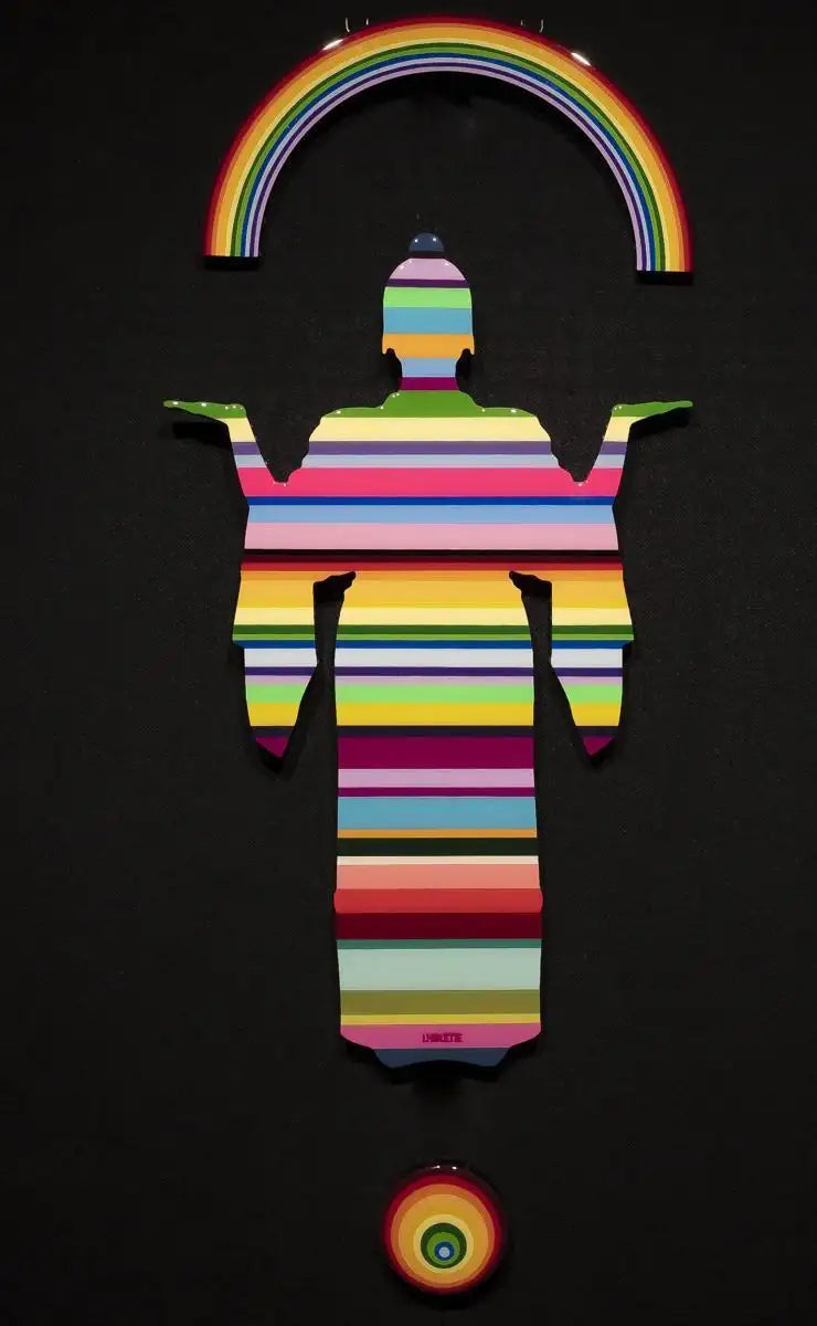 Tokyo Dreaming Miniature - Original Wall Sculpture - SOLD by artist Lhouette - Wyecliffe Galleries