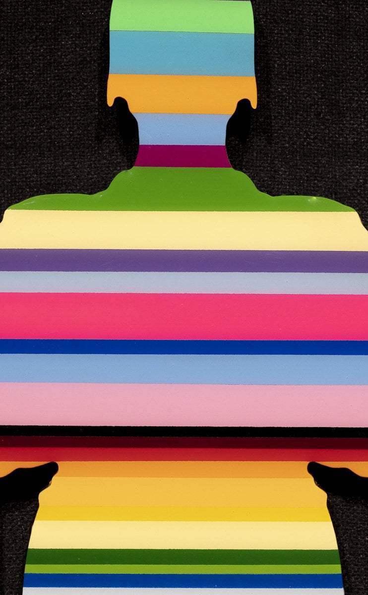 Tokyo Dreaming Miniature - Original Wall Sculpture - SOLD by artist Lhouette - Wyecliffe Galleries