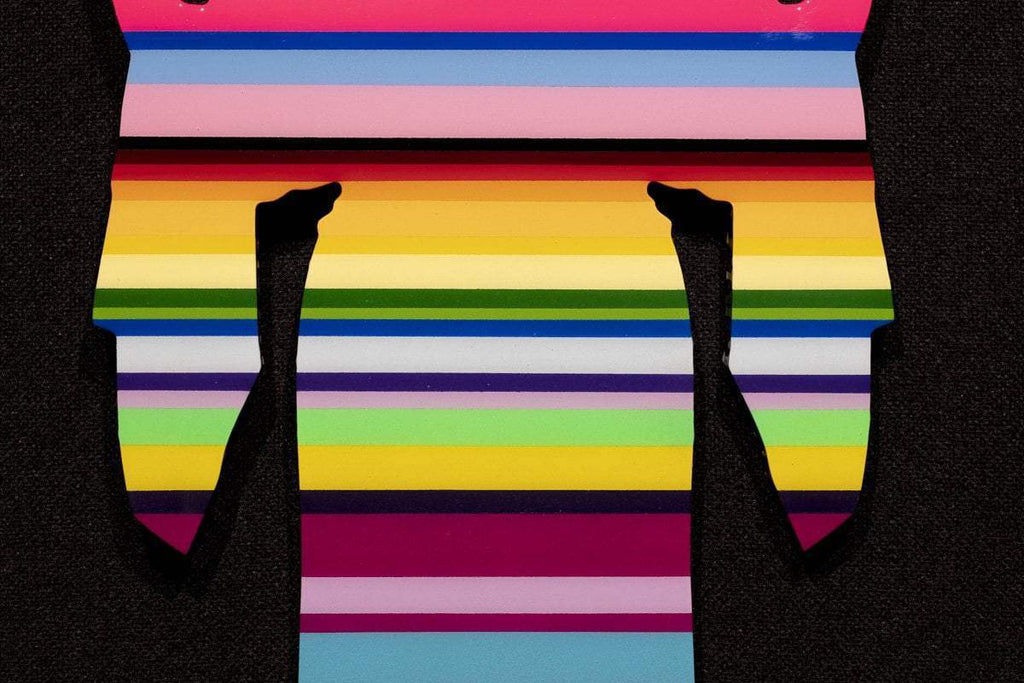 Tokyo Dreaming Miniature - Original Wall Sculpture - SOLD by artist Lhouette - Wyecliffe Galleries