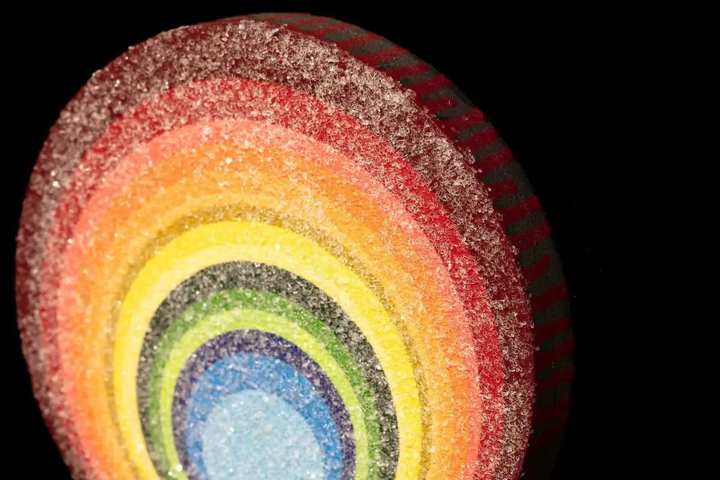 Tokyo Dreaming Striped - SOLD by artist Lhouette - Wyecliffe Galleries