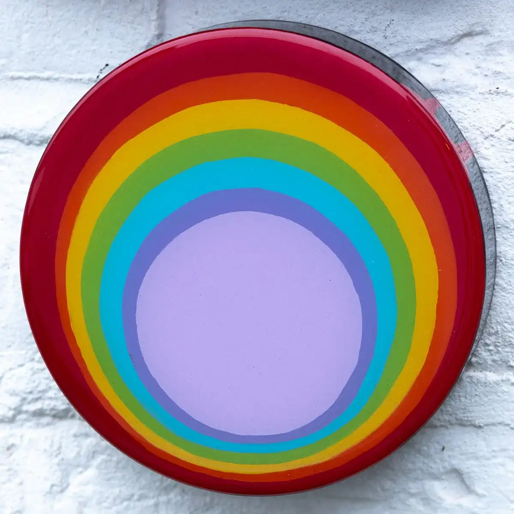 Tokyo Dreaming Three Part Striped Miniature Wall Sculpture - Original - SOLD by artist Lhouette - Wyecliffe Galleries