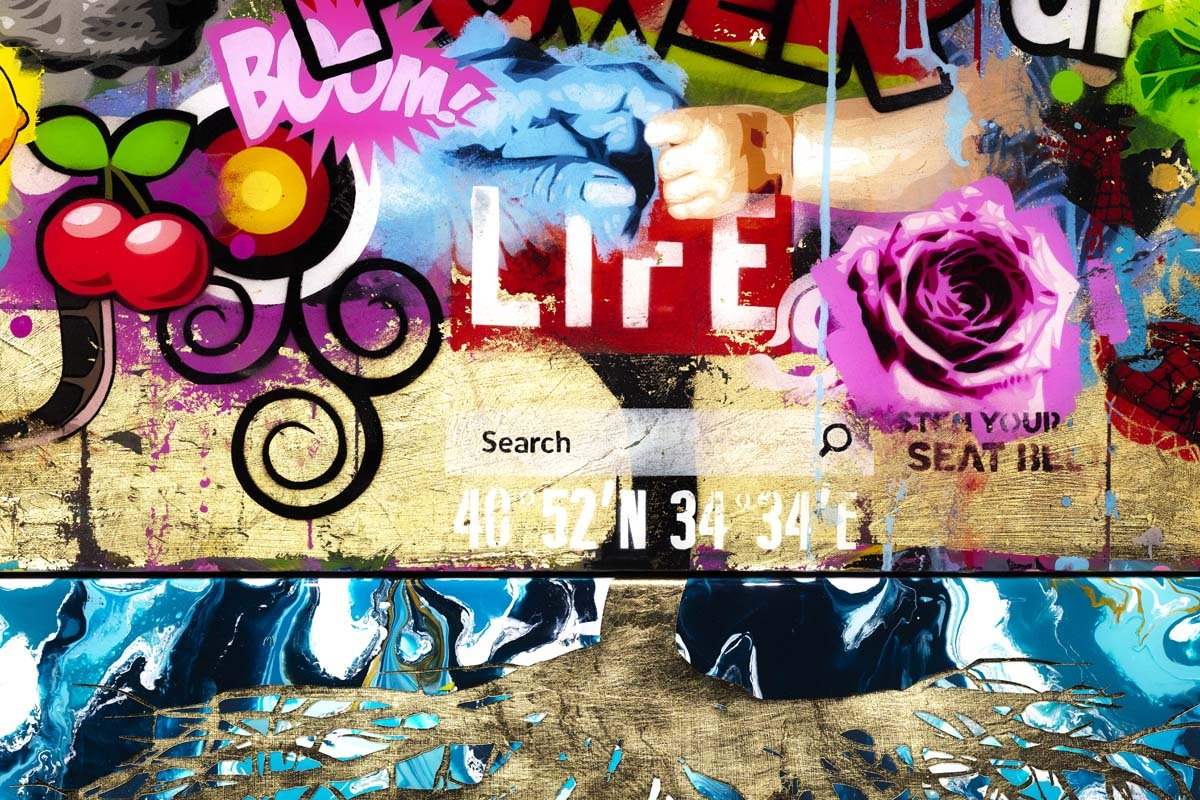 Tree of Life - Original - SOLD by artist Lhouette - Wyecliffe Galleries