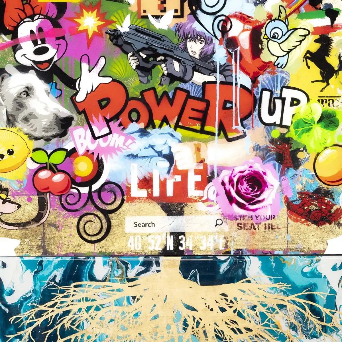 Tree of Life - Original - SOLD by artist Lhouette - Wyecliffe Galleries