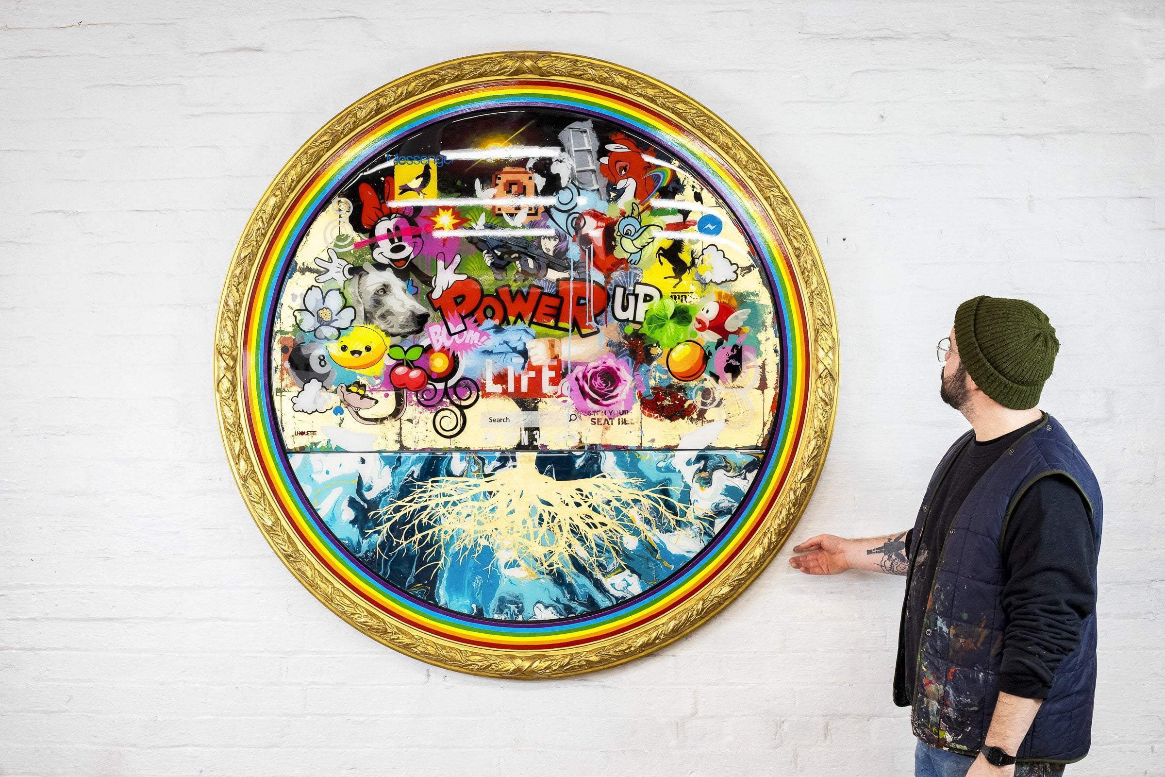 Tree of Life - Original - SOLD by artist Lhouette - Wyecliffe Galleries