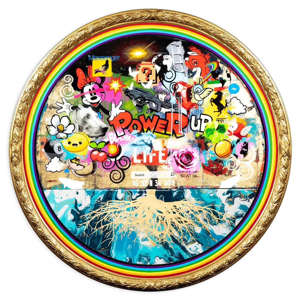 Tree of Life - Original - SOLD by artist Lhouette - Wyecliffe Galleries