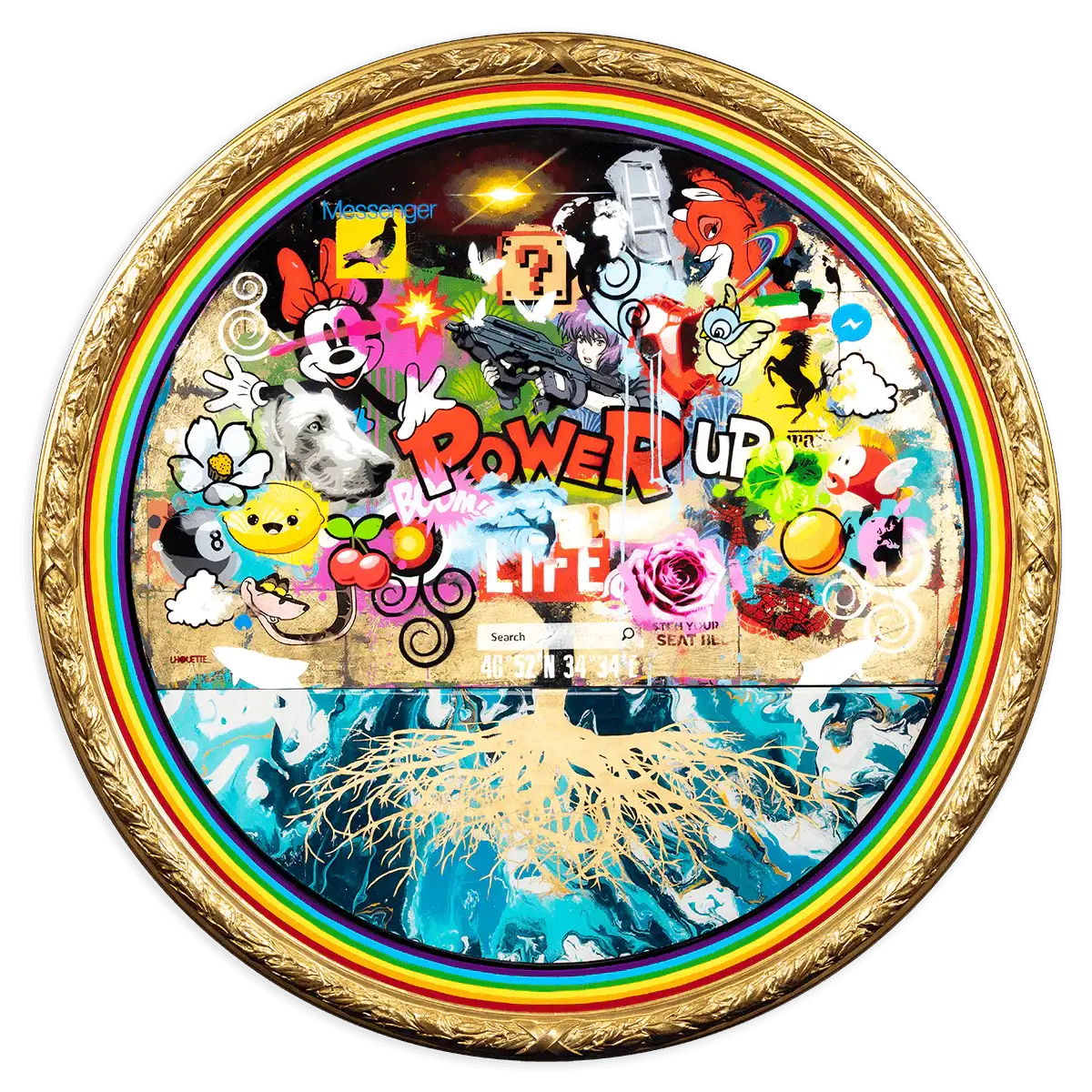 Tree of Life - Original - SOLD by artist Lhouette - Wyecliffe Galleries