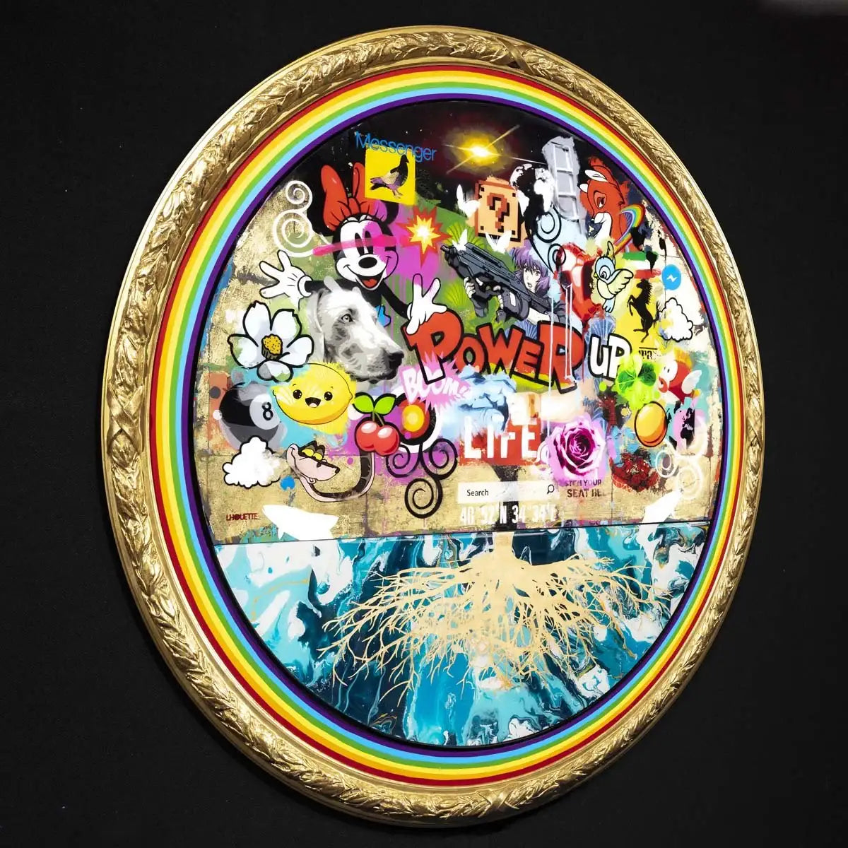 Tree of Life - Original - SOLD by artist Lhouette - Wyecliffe Galleries