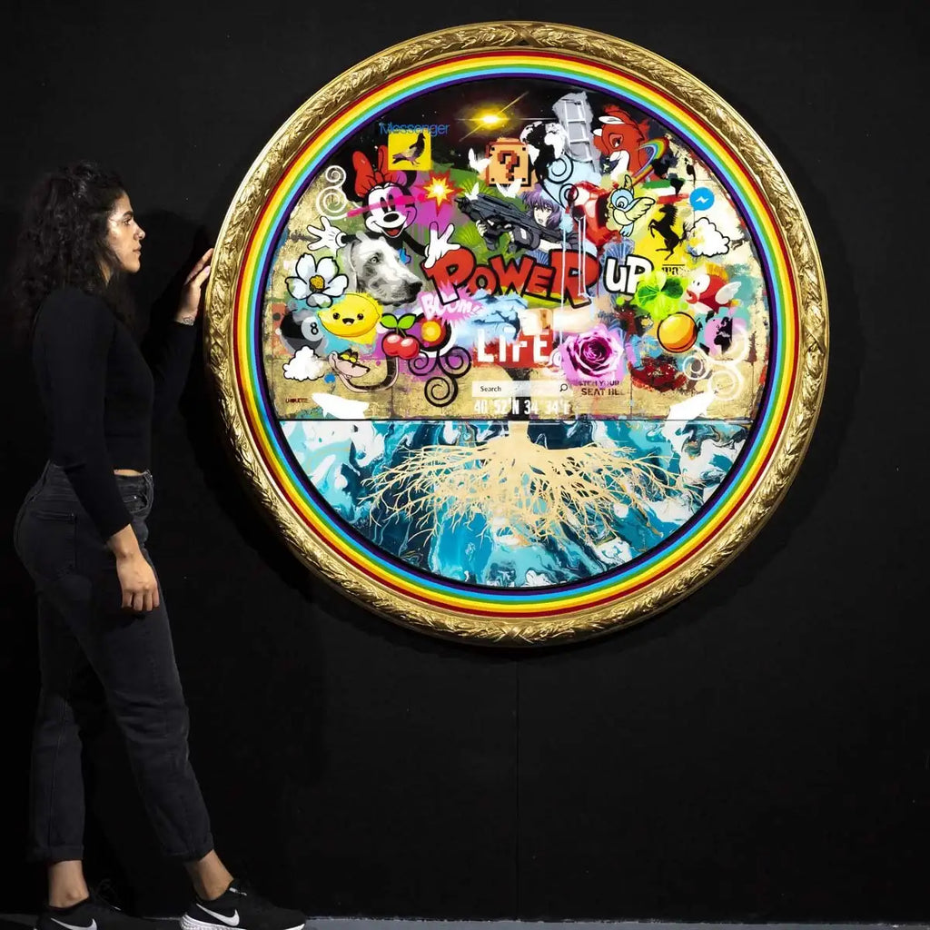 Tree of Life - Original - SOLD by artist Lhouette - Wyecliffe Galleries