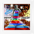 Up Dressed - Original - SOLD by artist Lhouette - Wyecliffe Galleries